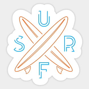 Surf Sticker